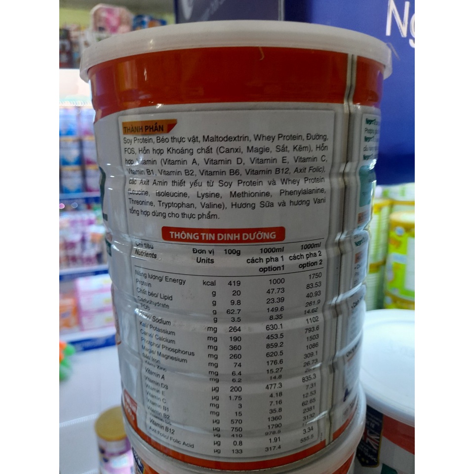 Lon Sữa 900g Nepro 2 Vitadairy Giàu Protein Dành Cho Người Thận Có Lọc Máu Ngoài Thận