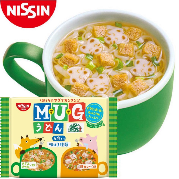 Mì Mug Nissin Nhật Vị Thịt Heo Cho Bé Ăn Dặm Nguyên Gói/ Tách Lẻ