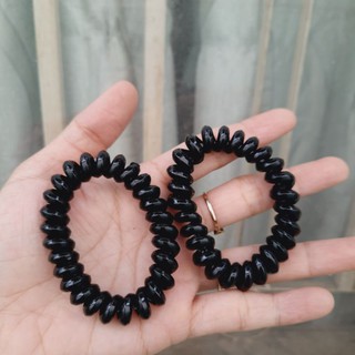 Combo 5 dây Lò xo cột tóc màu đen (cở to)