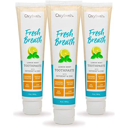 Kem đánh răng hương chanh bạc hà Maximum Fresh Breath - Oxyfresh