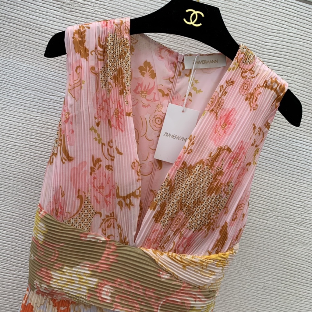 Đầm nữ thời trang cao cấp Zimmermann phong cách điệu đà, nữ tính