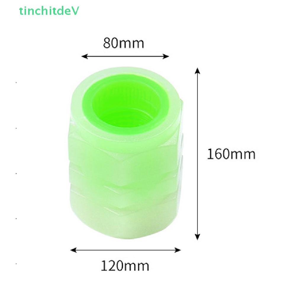 2 / 4 Nắp Van Bánh Xe Dạ Quang Thông Dụng