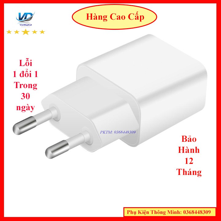 Bộ Sạc Nhanh Iphone PD 18W - 20W USB-C To Lightning - Bảo Hành 12 Tháng, Lỗi 1 Đổi 1 Trong 30 Ngày.