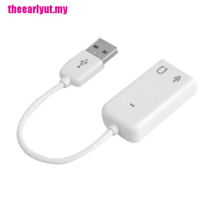 Usb Chuyển Đổi Âm Thanh 7.1 3d Cổng 3.5mm