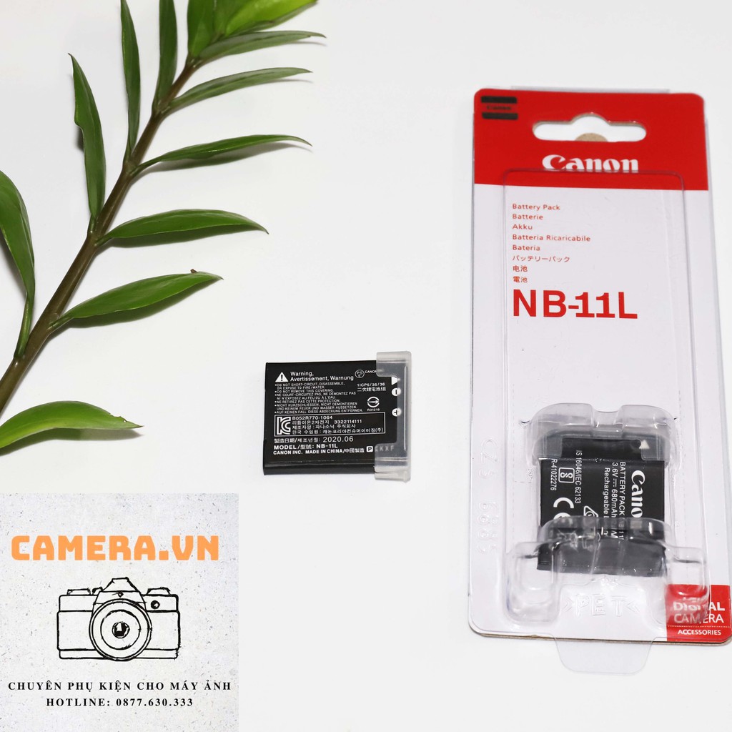 Pin Canon NB-11L dùng cho máy ảnh Canon A2300, A2400, A3400, A4000 SX400IS, Ixus 155, Ixus 180, ixus 275hs, IXUS 170