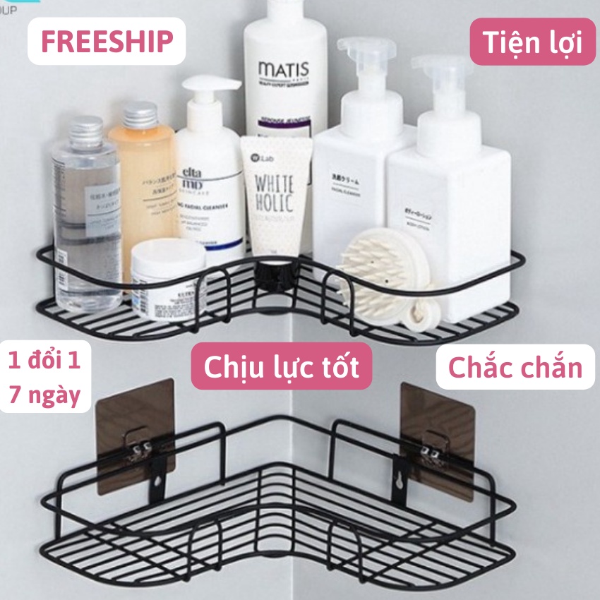 KỆ SẮT DÁN GÓC TƯỜNG GÓC VUÔNG TIỆN DỤNG (SP001591 ) dientu5.0