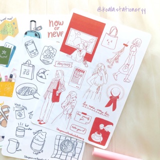 Bullet Journal Sticker: Combo sticker “Cozy 1”