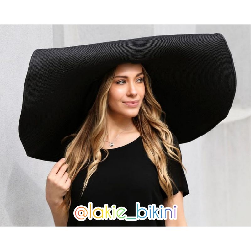 Nón Cói Buông Vành Nón Cói Chuông Siêu Rộng Đi Biển Siêu Độc Siêu Lạ, Kèm Feedback_Summer Straw Hat