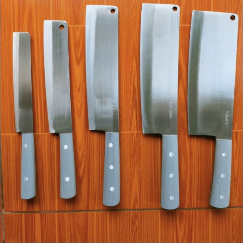 Bộ Dao Inox Nhật 6 Món SEKI Cao Cấp ,Bộ Giao 6 Món Kèm Khay Nhà Bếp