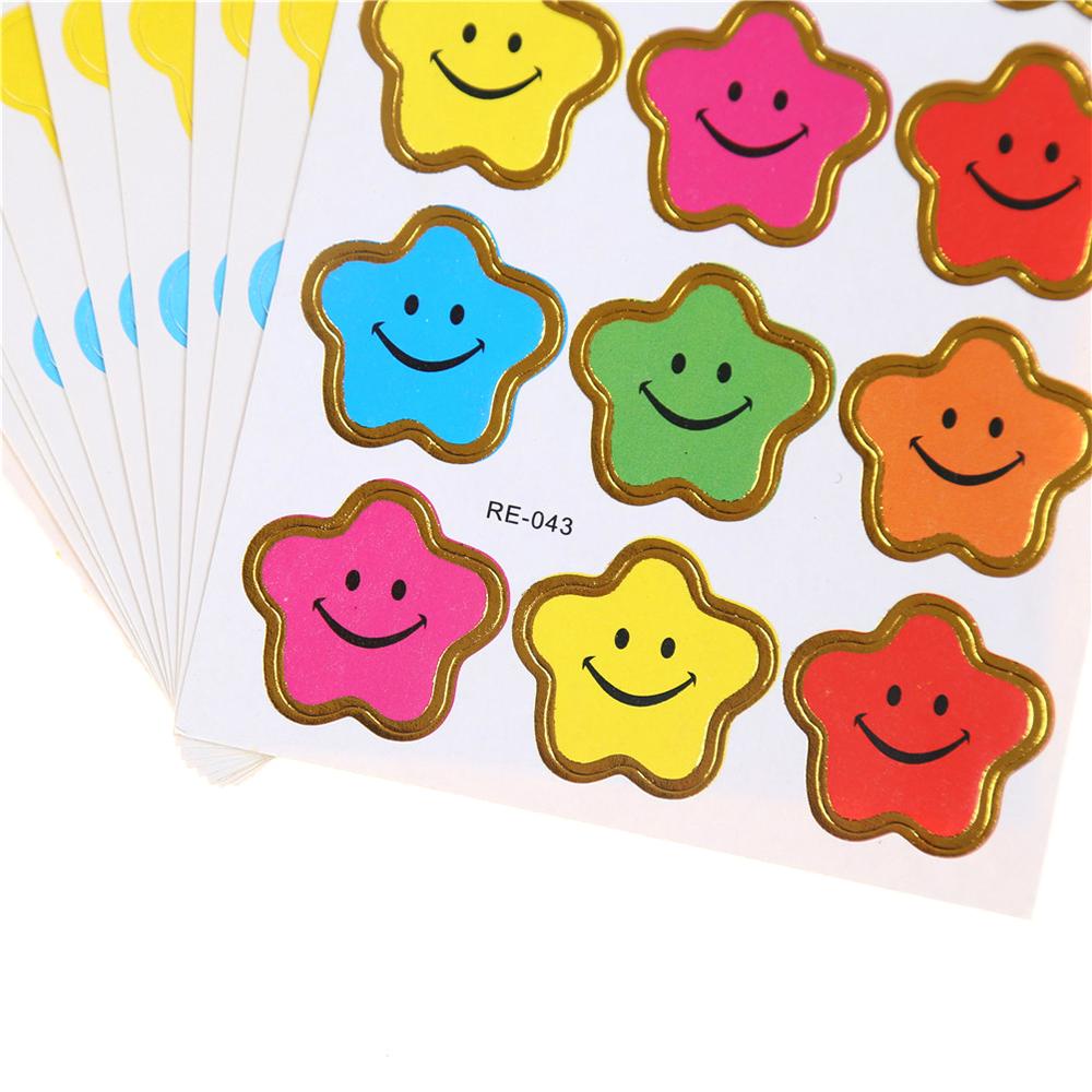 Nhãn Dán Phần Thưởng PEWANY 10 Tờ|Nhãn Dán Dùng Trang Trí Sổ Tay In Chữ Mother Teacher Xinh Xắn