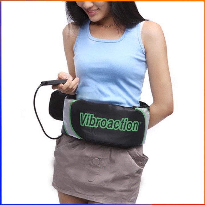 Đai Massage Bụng VIBROACTION Giúp Giảm Mỡ Giảm Cân Siêu Hiệu Quả