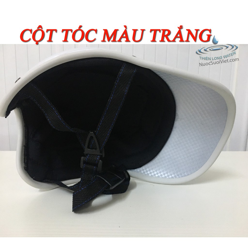 Mũ Bảo Hiểm Lưỡi Trai Có Khoét Lỗ Phía Sau Cột Tóc - Nón Thời Trang Có Lỗ Cột Tóc