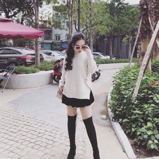 Aoa len khuy sườn gỗ xinh lắm nha, mix cùng cv cực đẹp luôn ạ