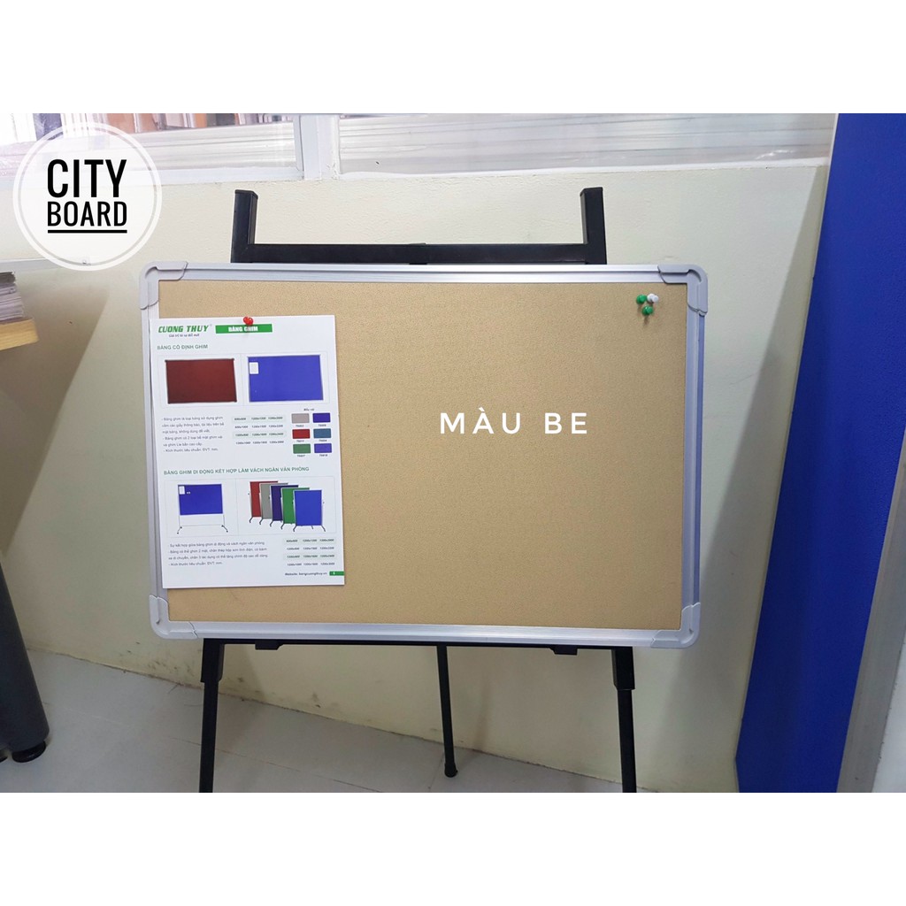 Bảng ghim tài liệu , KT: 40x60cm, 60x80cm  dòng Standard - Bảng Cường Thúy,