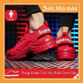 [Chỉ 3 ngày SALE SỐC]   Giầy thể thao nam đế bằng cao cấp+Tặng balo vải rút