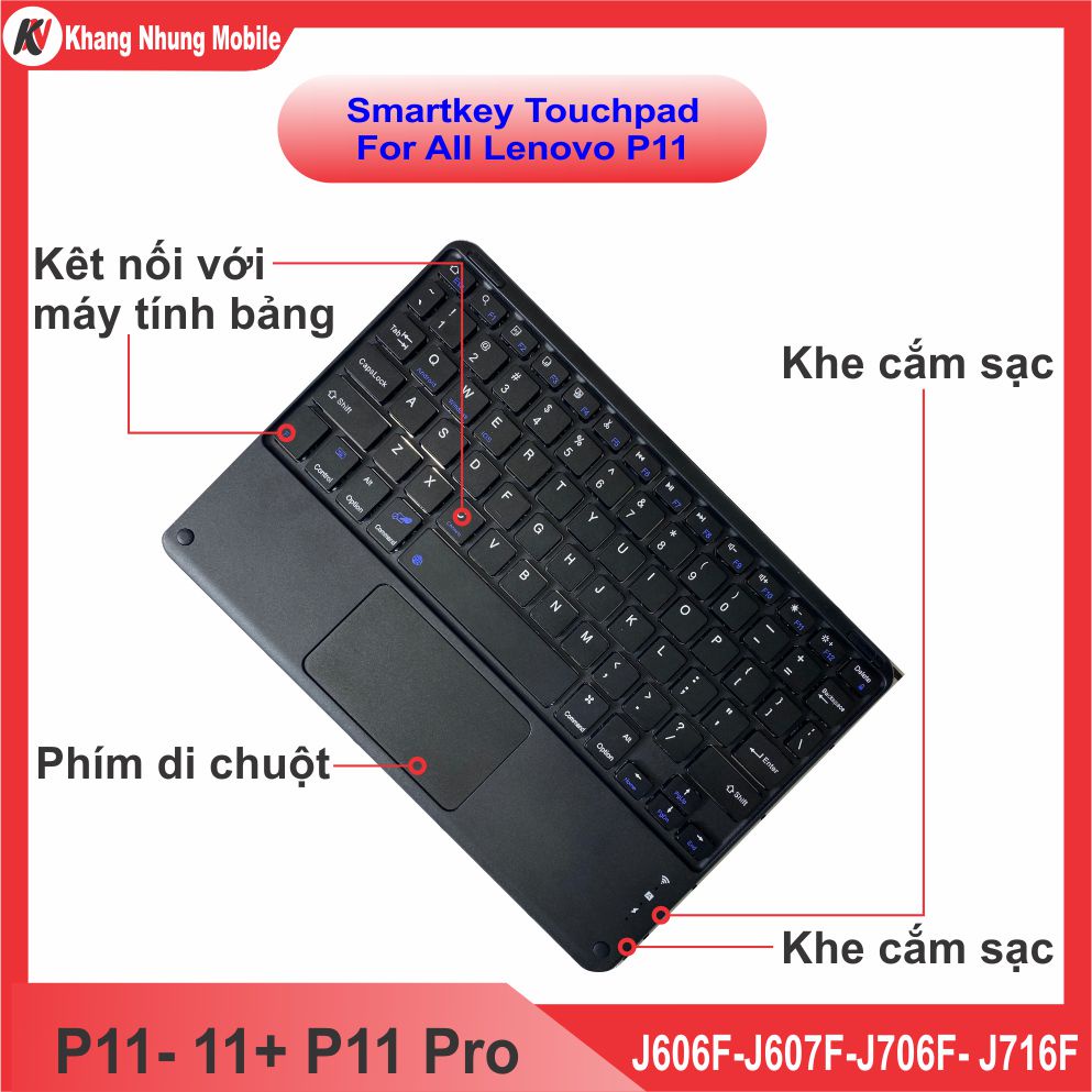 Bao Da  Smartkey, Cường Lực, Dán Carbon cho Lenovo Xiaoxin pad P11, P11 Plus P11 Pro (J606F,J607F, J706F, J716F) | BigBuy360 - bigbuy360.vn