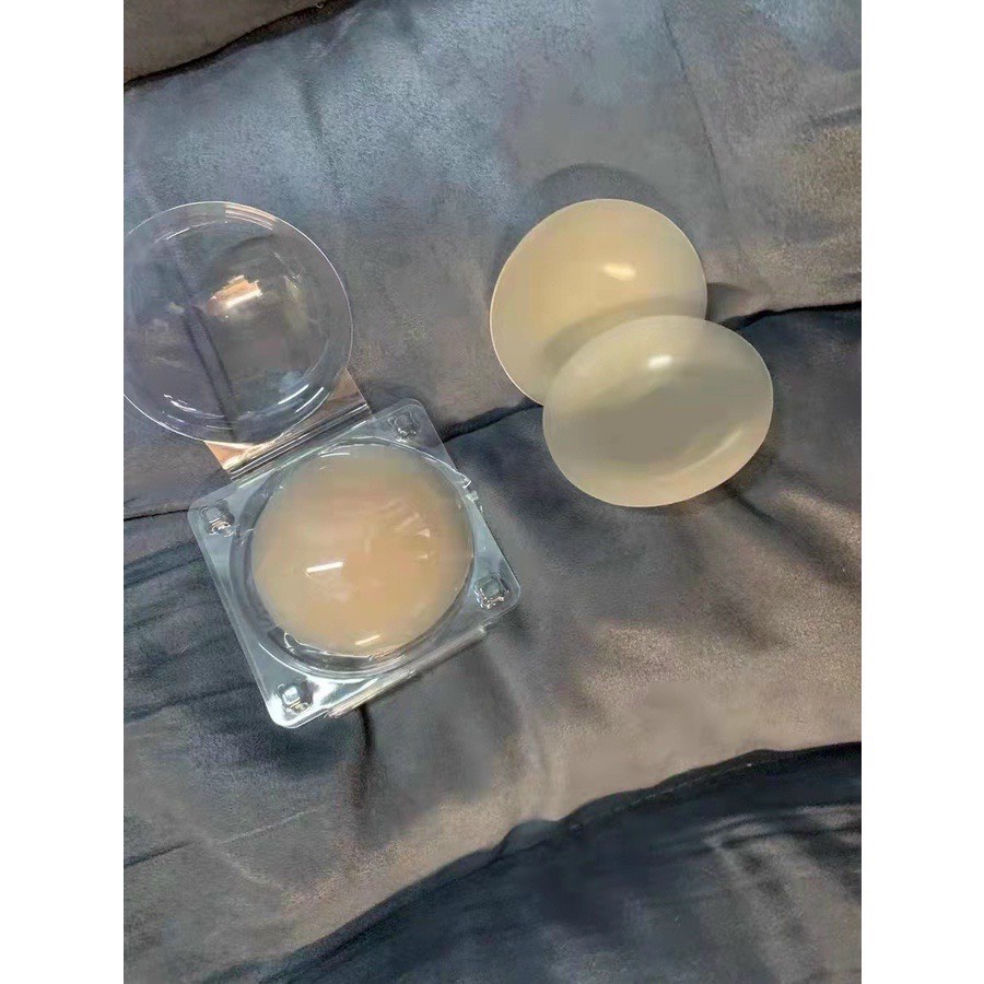 Miếng dán ngực silicon nhiệt tự thân không keo, dán ti siêu dính bảo vệ nhũ hoa ANA 999