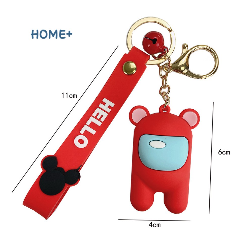 Móc Khóa Hoạt Hình Có Dây Đeo Vai Và Móc Dành Cho Người Hâm Mộ Trò Chơi