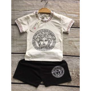 Bộ cotton bé trai versace hottrend