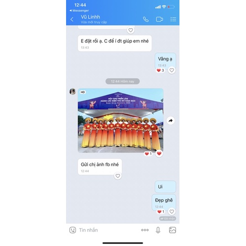 Áo dài sao vàng mẫu mới