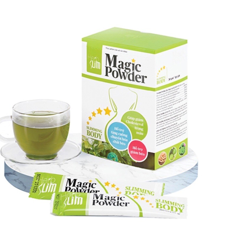 Bột cần Tây Hồng sâm Herbslim Magic Powder giảm cân đẹp da