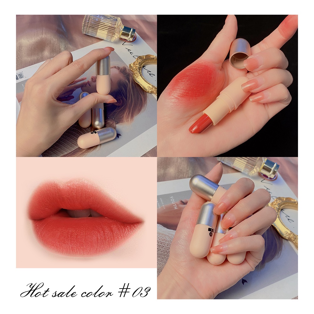 Son nhung SANIYE K1139 nhỏ nhắn với 6 màu tùy chọn quyến rũ cho nữ 10g | BigBuy360 - bigbuy360.vn