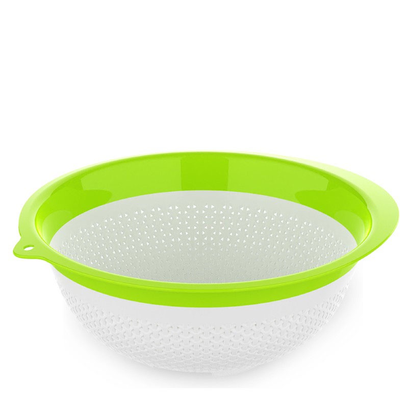 Rổ Nhựa 2 Màu Đa Năng Chất Lượng Cao Màu Sắc Trang Nhã Sang Trọng - 25x23x9cm