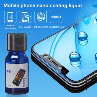 Nano Liquid Screen Protector Film Scratch Resistant 9H Hardness for iPhone Samsung Phones