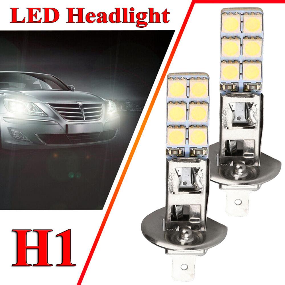 Đèn Pha LED H1 55W 6000K Ánh Sáng Trắng Siêu Bền Tiện Dụng Cho Xe Hơi