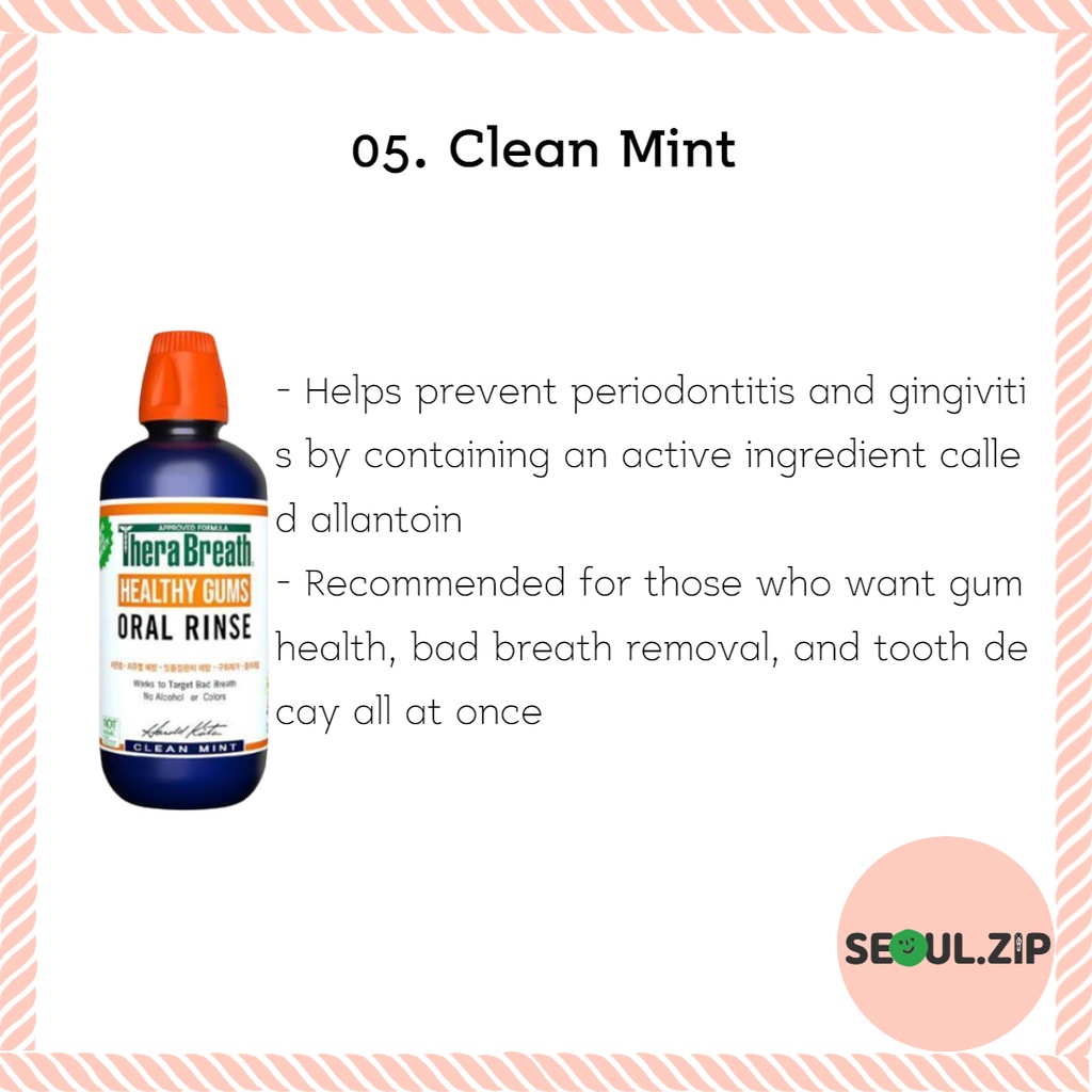Nước Rửa Miệng 5 Loại 473ml Chất Lượng Cao