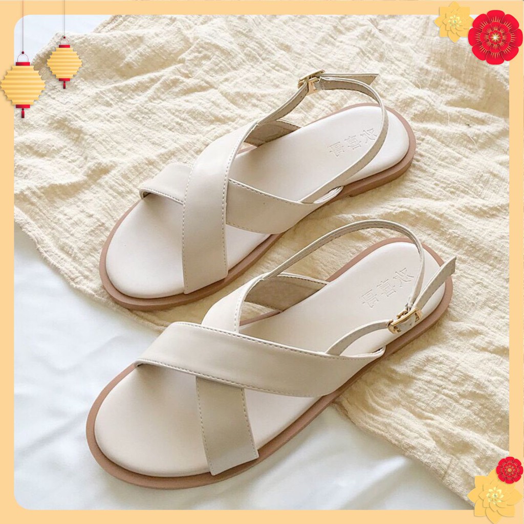 Sandal Quai Chéo Bản To Hot Trend 2020 Mã HG_S15