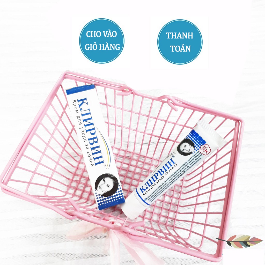 Kem Mờ Sẹo Nga Klirvin - Xóa sẹo thâm, giảm sẹo mụn, vết rạn da... hiệu quả, phục hồi các tổn thương trên da, 25g | BigBuy360 - bigbuy360.vn