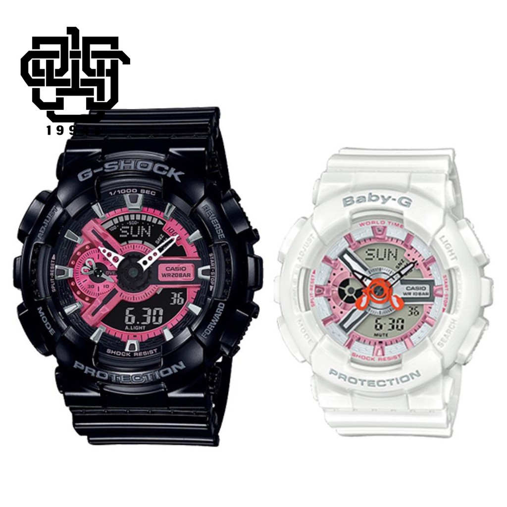 ĐỒNG HỒ CẶP THỜI TRANG G-SHOCK &amp; BABY-G SLV-19A-1A