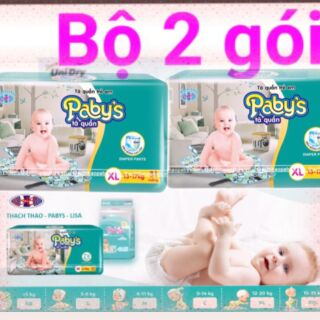 76miếng tã quần thạch thảo pabys size xl 250k