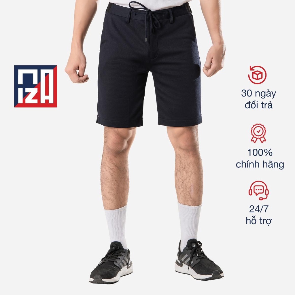 Quần đùi short thun ngắn nam CIZA phong cách thanh lịch cao cấp trẻ trung size S M L XL màu xám, đen, navy QTNR01