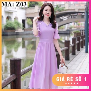 ĐẦM VOAN LỤA NỮ TÍNH Z03