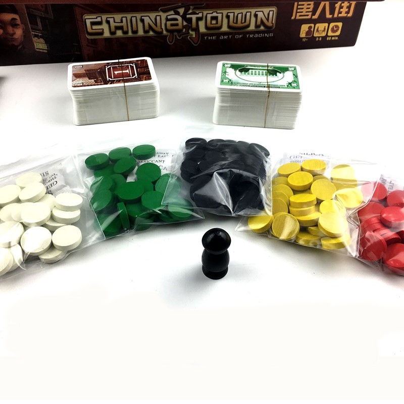 Hộp trò chơi Chinatown - Thương gia phố Tàu Board game
