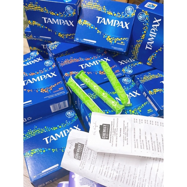 băng vệ sinh Tampax