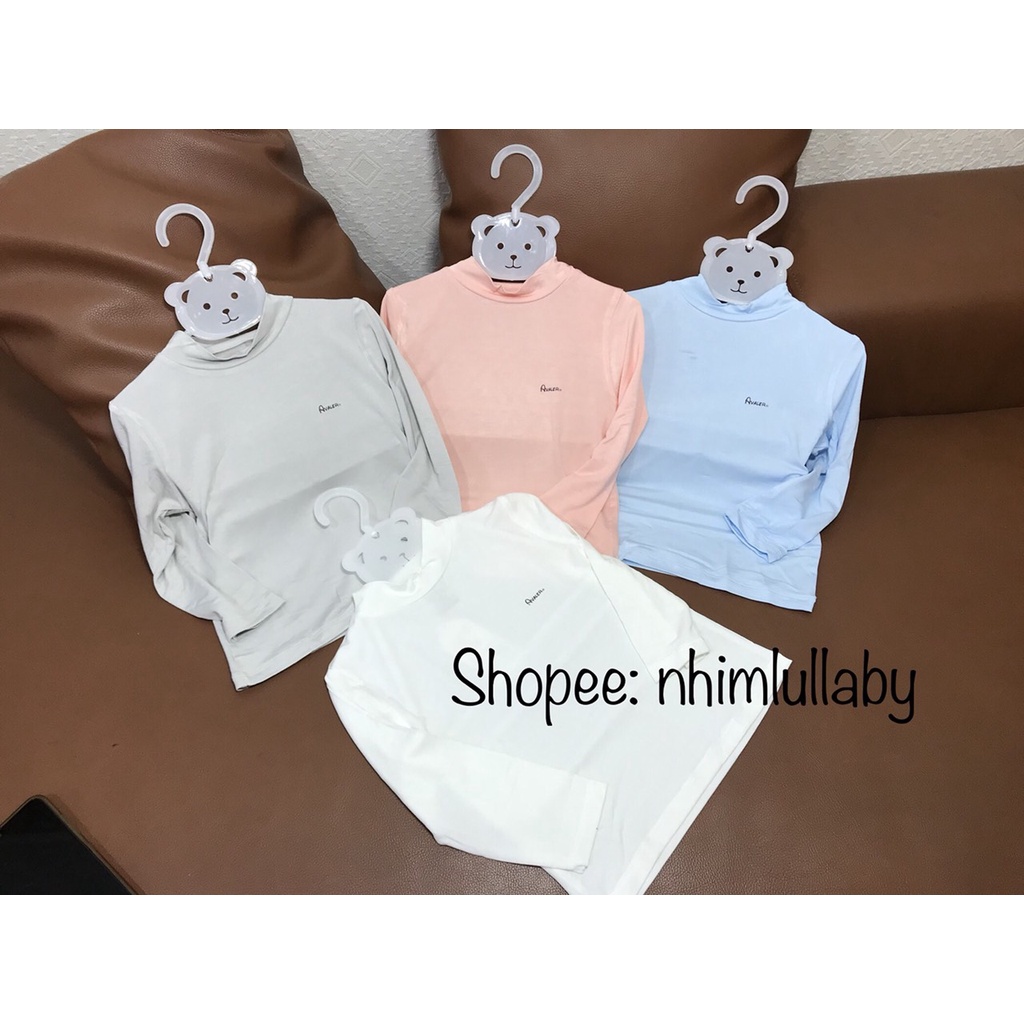 Áo cổ 3 phân, áo giữ nhiệt sợi tre Avaler
