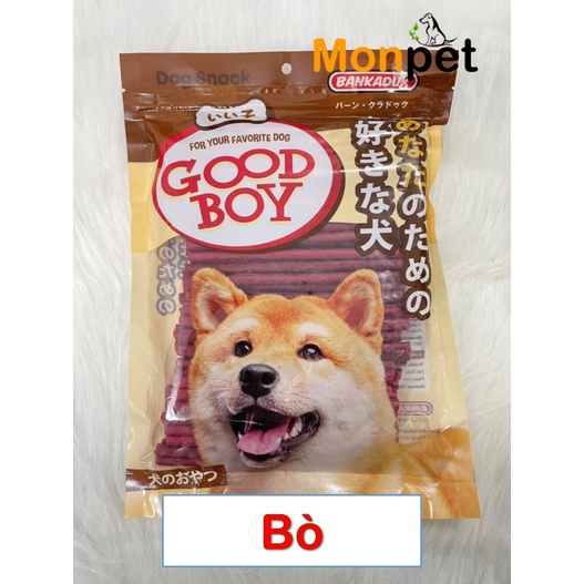 Bánh thưởng Snack thưởng cho chó dạng que nhiều vị Goodboy Good boy gói 500g