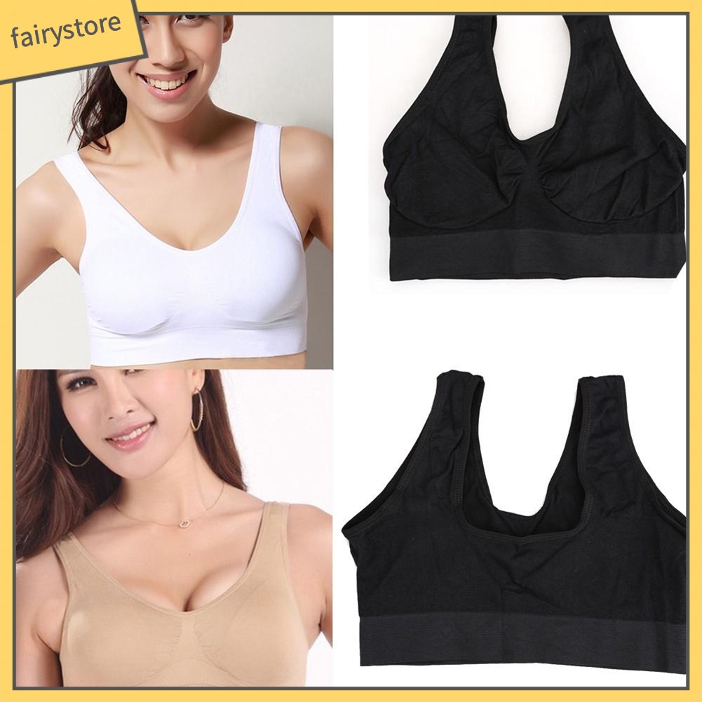 Áo Ngực Thể Thao Một Lớp Không Đường May