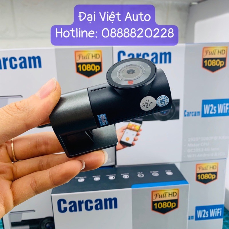 Carcam W2S Camera hành trình hàng chính hãng tại Đại Việt Auto | BigBuy360 - bigbuy360.vn