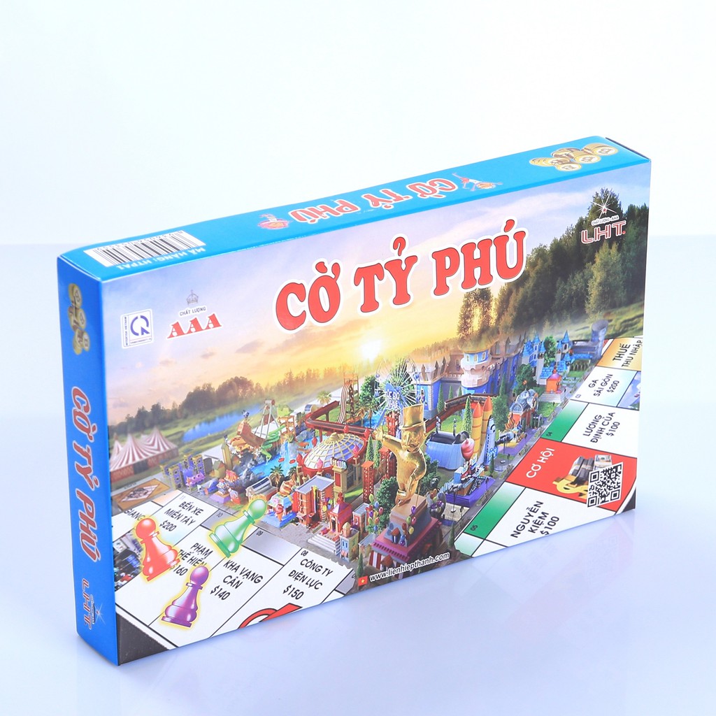 Đồ chơi Cờ Tỷ Phú A1 tiếng Việt chất lượng cao cấp