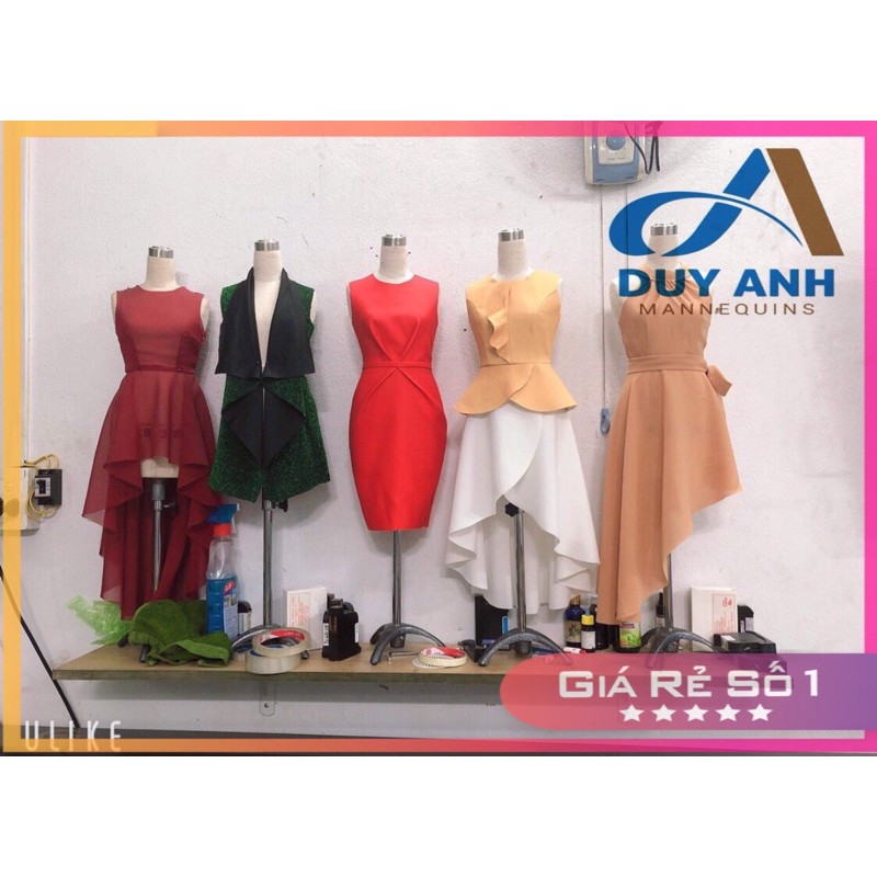 Manocanh thiết kế mini : Tỷ lệ 1/2 size lớn