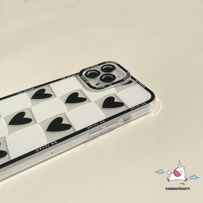 Ốp Điện Thoại Tpu Mềm Chống Sốc Họa Tiết Trái Tim Thời Trang Cho iPhone 14 11 12 13 pro Max 6 6s 7 8 plus X XR XS Max SE 2020