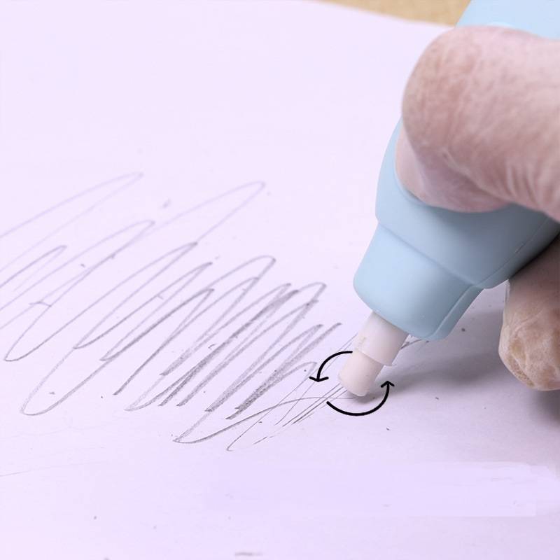 Tẩy điện San-X SUMIKKO GURASHI Cute animal Pencil Electric Eraser for Lazy Writing Drawing Students Automatic Eraser Primary School office supplies kids Stationery Gift