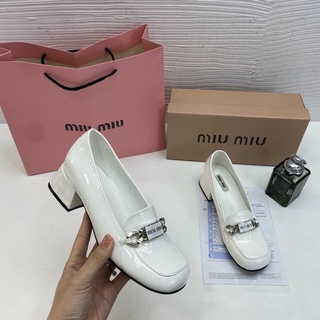 Giày cao gót moka miu xích fullbox