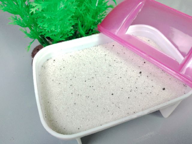 1 kg cát tắm khoáng diệt khuẩn cho Hamster-Đuôi Mập-Rat