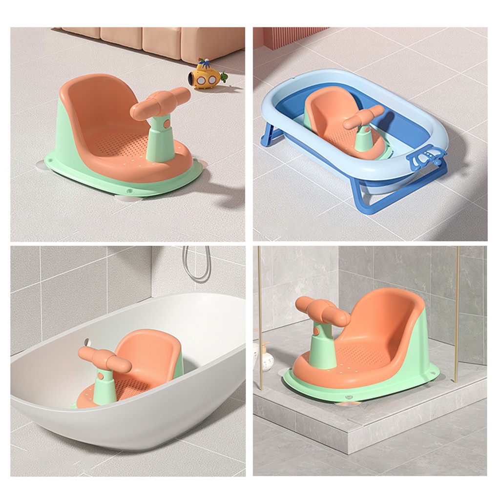 Ghế Ngồi Tắm Có Giác Hút An Toàn Cho Bé 6-18 Tháng Tuổi