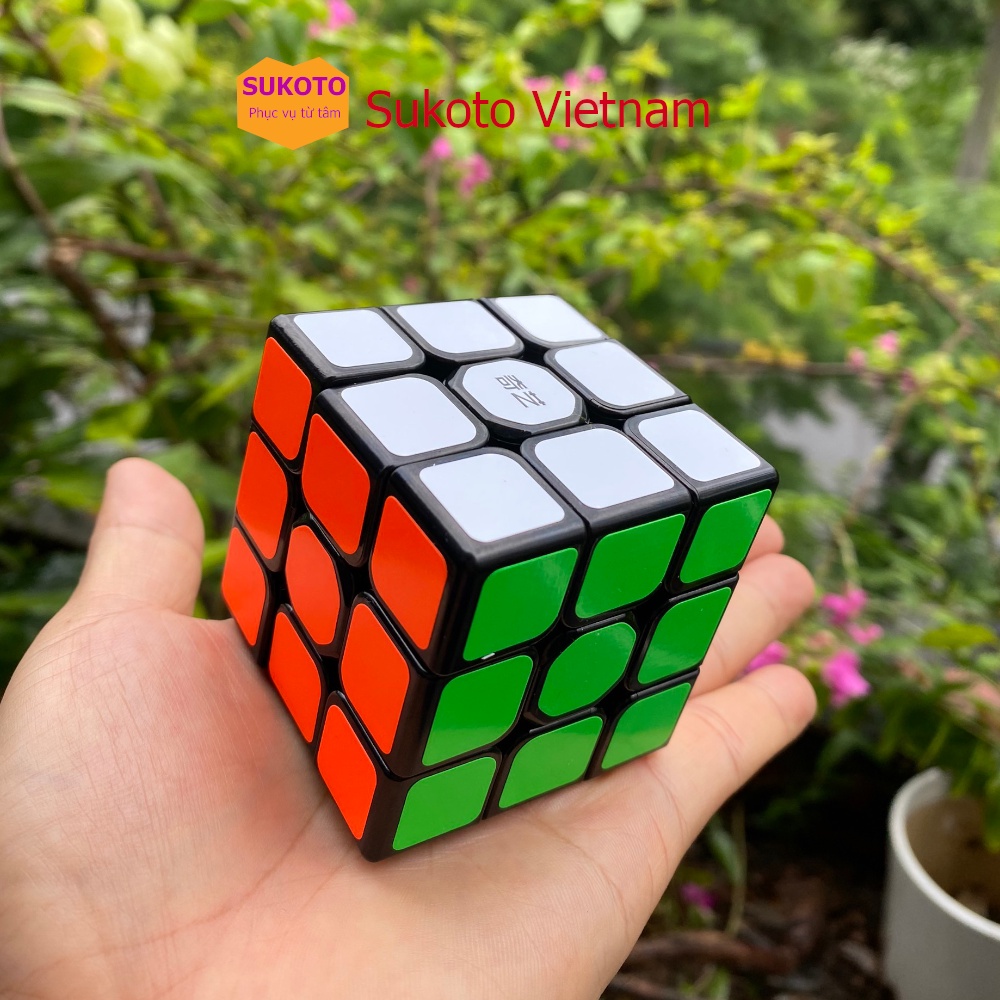 Rubik 3x3 Tốc Độ Cao Sukoto, Tặng Kèm Giấy Hướng Dẫn Xoay